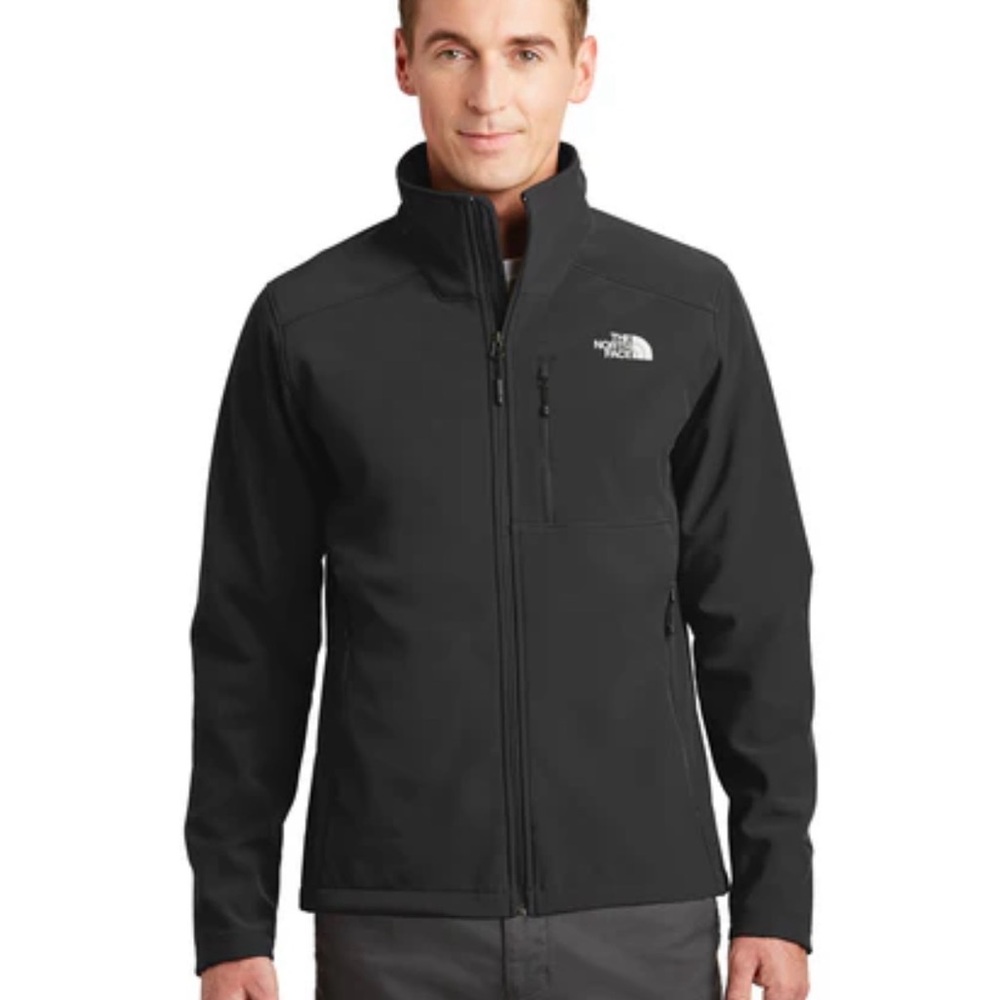 The North Face Men's Black Apex Barrier Softshell Jacket Size L